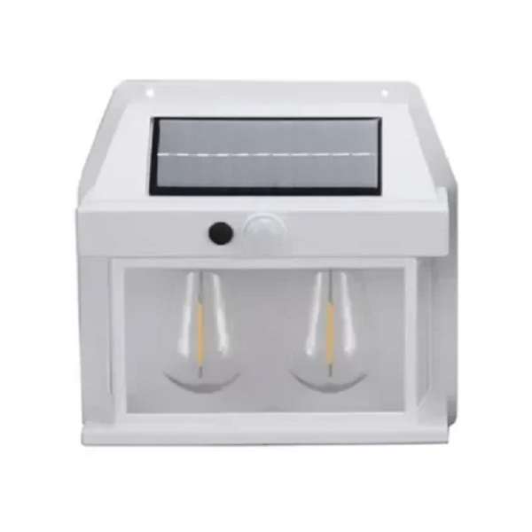 Ηλιακό φωτιστικό LED με 2 λάμπες SN23521-83A Λευκό χρώμα