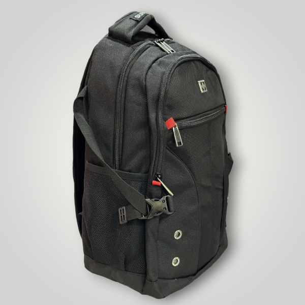 SUISSEWIN ΑΝΔΡΙΚΟ ΣΑΚΙΔΙΟ ΠΛΑΤΗΣ ΑΔΙΑΒΡΟΧΟ AIRFLOW MOHICANS SN9016 ΜΑΥΡΟ