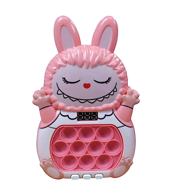 Speed Push Labubu Παιχνίδι Pop It Ηλεκτρονικό Αντιστρές Παιχνίδι 999-2K-2 Ροζ