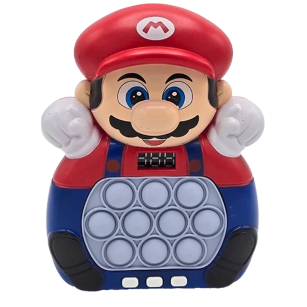 Speed Push Super Mario Παιχνίδι Pop It Ηλεκτρονικό Αντιστρές Παιχνίδι 999-2F Κόκκινο