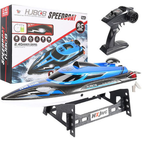 Speedboat HJ808 Τηλεκατευθυνόμενο Σκάφος 14+ HJ-808 Μπλε
