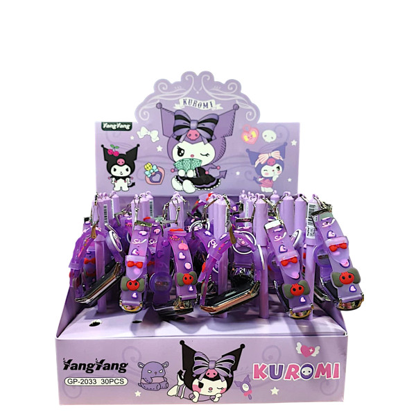 Στυλό Τζελ 0.38mm με Ρολόι Kuromi GP-2033