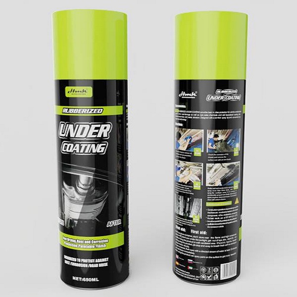 Σπρέυ Πίσσας Rubberized Undercoating 650ml SY-QJYP0224