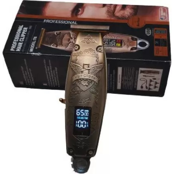 PROFESSIONAL HAIR SHAVING MACHINE T6.BROWN