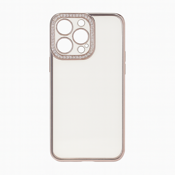 Θήκη Κρύσταλλο με MagSafe για iPhone 14 Pro Max IP14PROMAX1 Ροζ Χρυσό