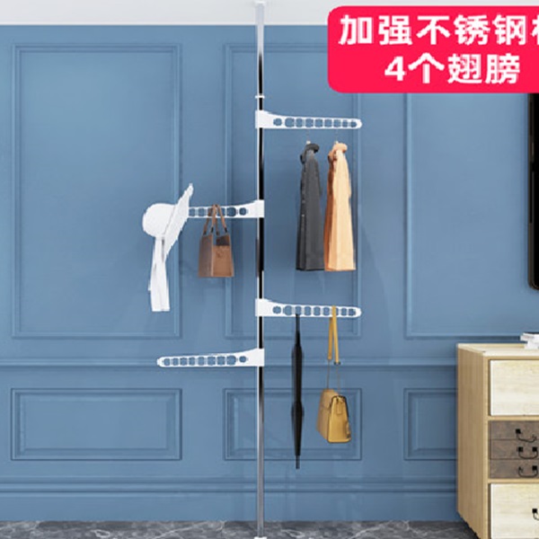 Τηλεσκοπική απλώστρα 4 θέσεων(ρυθμιζόμενες) TM-017