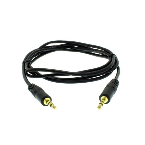 Καλώδιο Ήχου AUX Jack 3.5mm σε Jack 3.5mm Stereo 1.5m TR-2036 Μαύρο