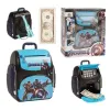 Τσάντα κουμπαράς Backpack Avengers με ψηφιακό κωδικό πρόσβασης για χρήματα και κέρματα, χρηματοκιβώτιο WF-30088 Μπλε