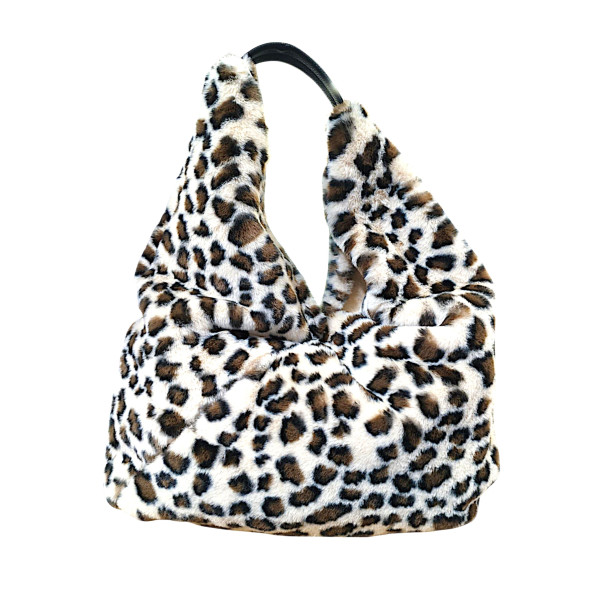 Τσάντα ώμου Γούνα Λεοπάρντ Mohicans 9540-198-C