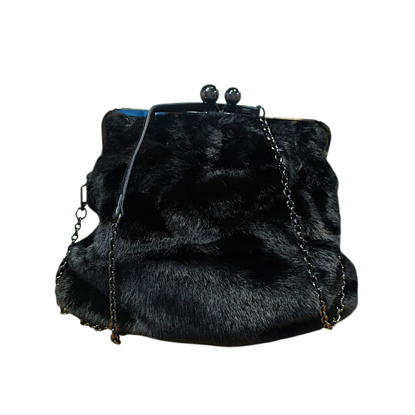 Τσάντα ώμου Γούνα Mohicans PF950-2 Μαύρο