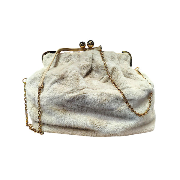 Τσάντα ώμου Γούνα Mohicans PF950-3 Μπεζ