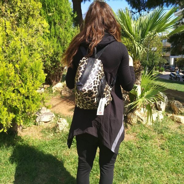 WOMEN'S BAG BACKPACK MOHICANS M-62 LEOPARD