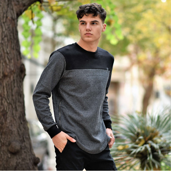 CREW NECK SWEATSHIRT MOHICANS 321 GRAY