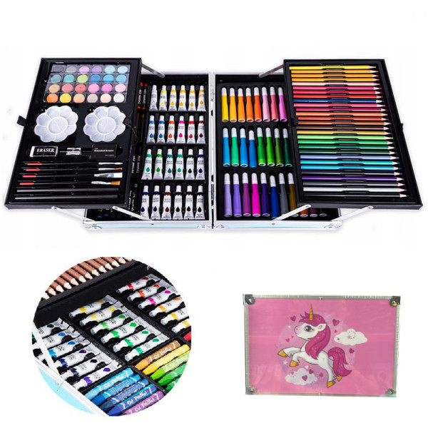 Σετ Ζωγραφικής σε Βαλιτσάκι 145τμχ Κοριτσάκια