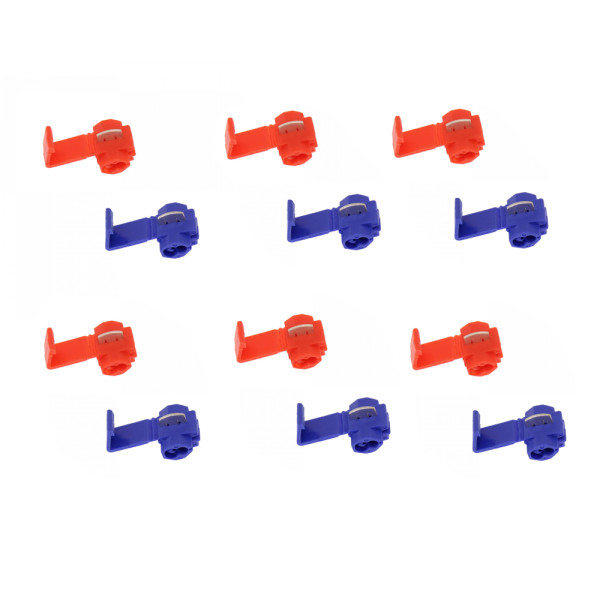 Σετ Κλέφτες Ρεύματος για Καλώδια 1.5mm² έως 2.5mm² 12τμχ