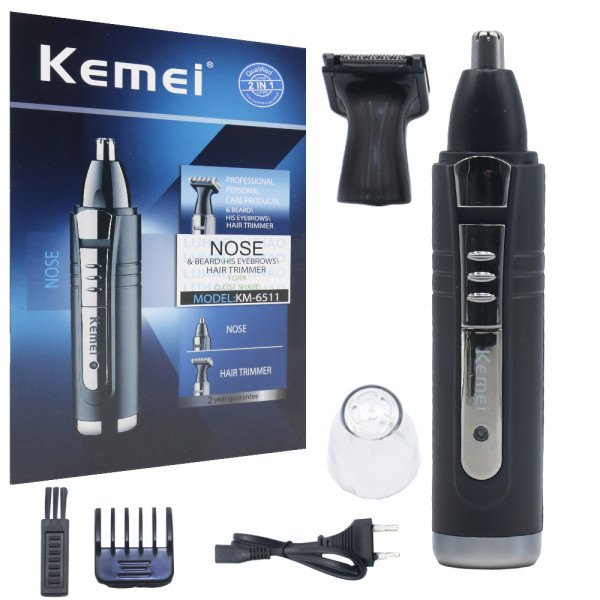 Επαναφορτιζόμενη Μηχανή Trimmer Kemei KM-6511 Μαύρο