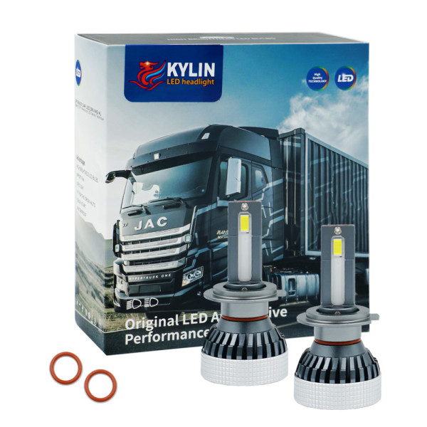 Led Λάμπες Αυτοκινήτου - Φορτηγού H7 12V-24V CANBUS 90W 6500K 9000LM 2 X 45W V18K-H7