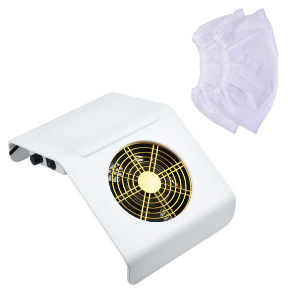 Απορροφητήρας Σκόνης Νυχιών Ρεύματος 40W BQ-858-2A Λευκό