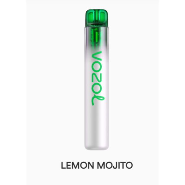 Vozol Neon 800 Lemon Mojito Ηλεκτρονικό Τσιγάρο μιας Χρήσης 800 Εισπνοών 2ml 20mg
