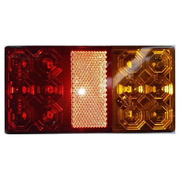 Σετ προβολέων πίσω φωτών οχημάτων 12LED 8-80V 2τμχ. w13540