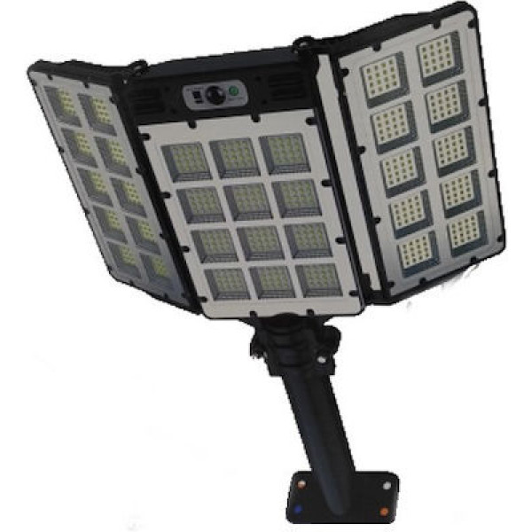 Ηλιακό Φωτιστικό Δρόμου  με Ανιχνευτή Κίνησης W787-1 Μαύρο