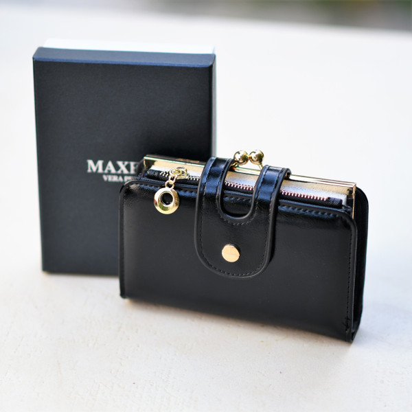 ΓΥΝΑΙΚΕΙΟ ΠΟΡΤΟΦΟΛΙ MOHICANS WA0002 ΜΑΥΡΟ