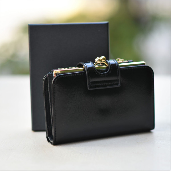 ΓΥΝΑΙΚΕΙΟ ΠΟΡΤΟΦΟΛΙ MOHICANS WA0002 ΜΑΥΡΟ