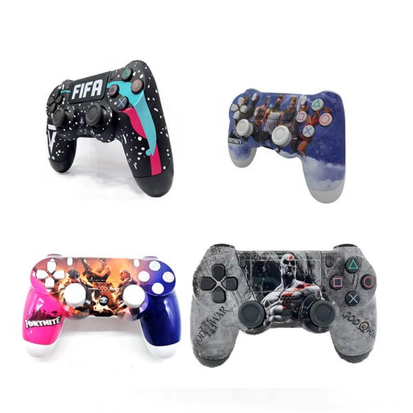 Ασύρματο Χειριστήριο PS4 WJH-P-4MC 4 σχέδια FIFA/FORTNITE/GoW