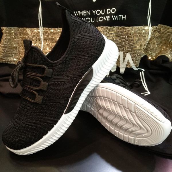 ΓΥΝΑΙΚΕΙΟ ΠΑΠΟΥΤΣΙ SNEAKERS MOHICANS G-330 ΜΑΥΡΟ