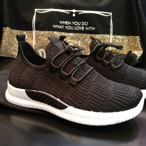 ΓΥΝΑΙΚΕΙΟ ΠΑΠΟΥΤΣΙ SNEAKERS MOHICANS G-330 ΜΑΥΡΟ