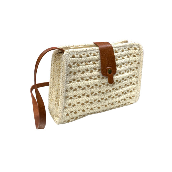 SHOULDER BAG MOHICANS WREATH WT206 BEIGE GOLD