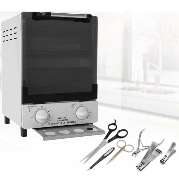 Επαγγελματικός κλίβανος ξηράς αποστείρωσης εργαλείων 12Lt WX-12C Λευκός