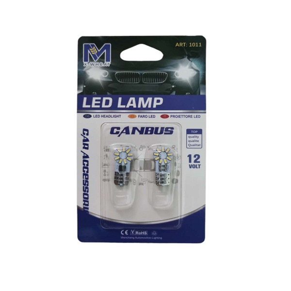 Σετ Λάμπα Αυτοκινήτου Canbus 9SMD 12v 2τμχ. XM0037