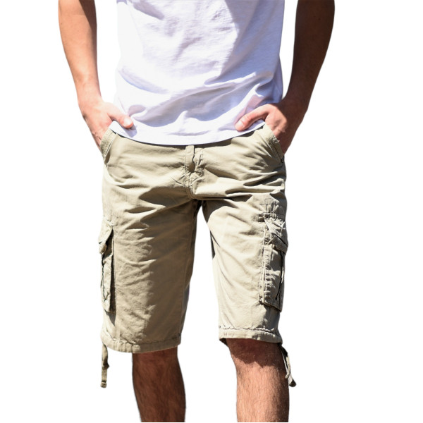 MEN'S BERMUDA CARGO MOHICANS YL1793.BEIGE