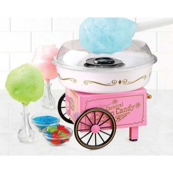 Μηχανή για Μαλλί της Γριάς Cotton Candy Maker YS-4 Ροζ