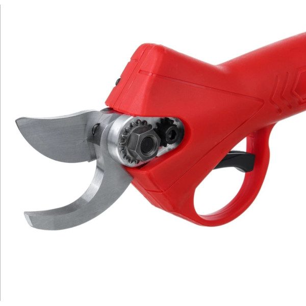 Ψαλίδι Κλαδέματος Μπαταρίας 36V/2Ah με Μέγιστη Διάμετρο Κοπής 30mm Σετ με 2 Μπαταρίες Crauss Z-895 Κόκκινο