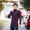 MEN'S KNITTING POLO NECK MOHICANS M001 BORDO
