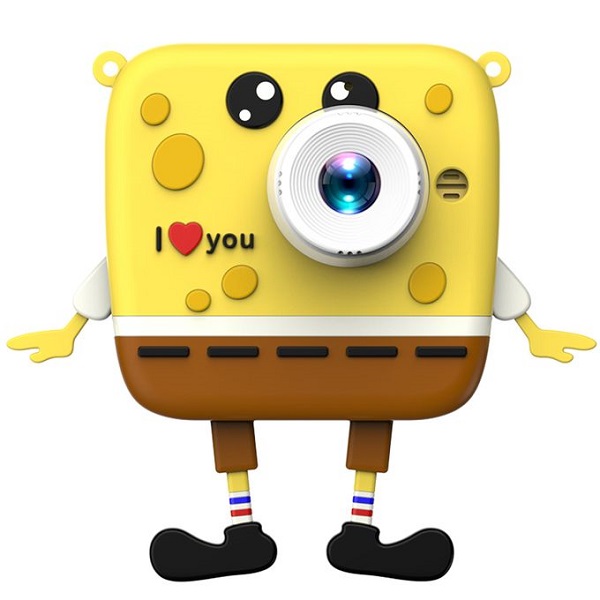 Παιδική Ψηφιακή Φωτογραφική Μηχανή 20MP με Οθόνη 2" - Παιχνίδια - Ανάλυση 1080p  ZY-2402 Κίτρινο