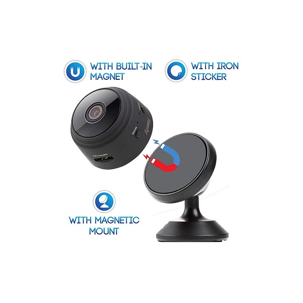 Mini Ασύρματη IP WiFi Κάμερα HD Pro με Μπαταρία και Μαγνητική Βάση ZY-908