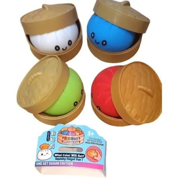 Stress Squishy Αφρώδες Πολύχρωμο (Διάφορα Σχέδια) 1τμχ 92699
