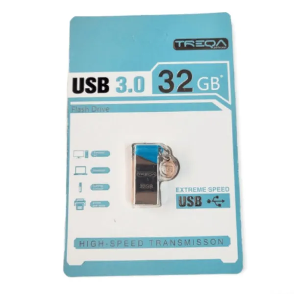 Treqa 32GB USB 3.0 Stick UP-03-32 Ασημί
