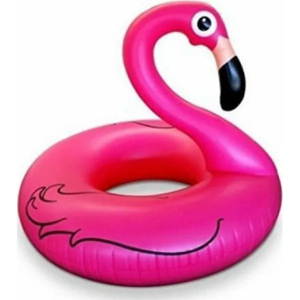 Φουσκωτή Σαμπρέλα Θαλάσσης Flamingo Ροζ 120εκ