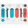 Συμβατό με Nintendo Switch Ασύρματο χειριστήριο Joy-con (l)/(r) Gamepad συμβατό με Bluetooth Joystick παιχνιδιών 17539-003 Κόκκινο/Μπλε