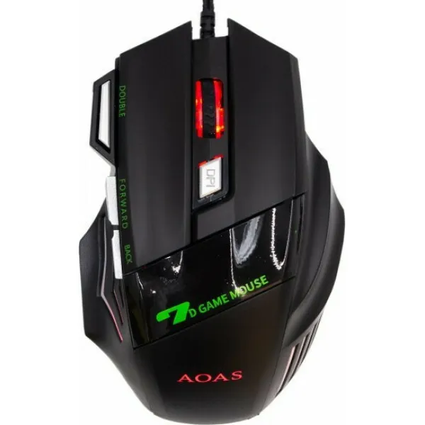 Gaming Ποντίκι aoas K90 3200 DPI Μαύρο 60681