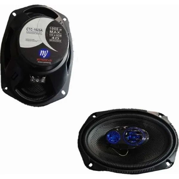 Σετ Ηχεία Αυτοκινήτου 6x9" 100W RMS (3 Δρόμων) CTC-1625A 2 τμχ
