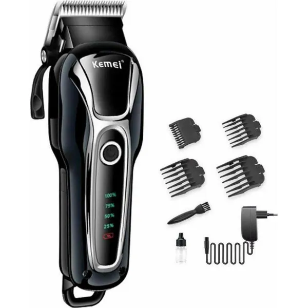 Σετ Κουρέματος και Περιποίησης για Σκύλους Kemei KM-1991 Μαύρο