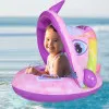 Sainteve Σωσίβιο Swimtrainer 70cm με Σκίαστρο Μωβ Μονόκερως SA15005GKG50PR