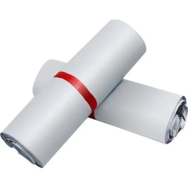 Σακουλάκι Courier με Αυτοκόλλητο 25x35cm 100τμχ Γκρι