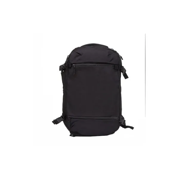 Ozuko Ανδρικό Υφασμάτινο Σακίδιο Πλάτης Αδιάβροχο με Θύρα USB 8983L Μαύρο