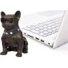 H-M10 Bulldog Head Rotatable Ηχείο Bluetooth 5W με Διάρκεια Μπαταρίας έως 6 ώρες 20 cm Μαύρο
